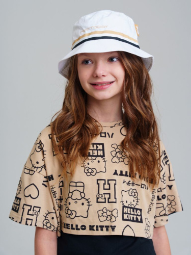 Панама текстильная для девочек