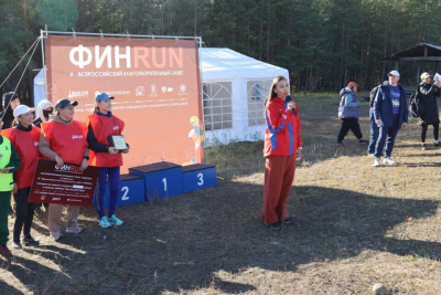 Участники забега «ФинRun» собрали 126 тысяч рублей для подопечной фонда «Харысхал» / ЯСИА   