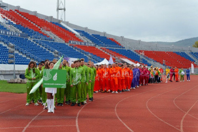 Ведущий инженер компании «Полюс Алдан» Дмитрий Носырев установил рекорд на «Полюсиаде» в Красноярске / ЯСИА   
