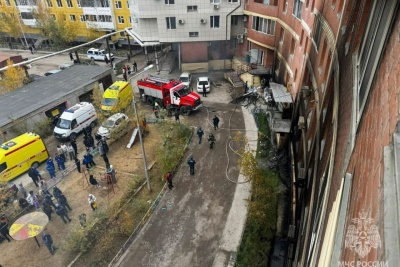 Названа предварительная причина пожара на улице Курашова в Якутске / Саина Титова Якутск Якутск Республика Саха (Якутия)