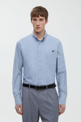 Классическая рубашка из хлопка