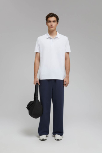 Спортивное поло с коротким рукавом