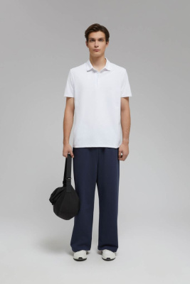 Спортивное поло с коротким рукавом