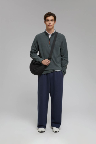 Толстовка-поло на молнии