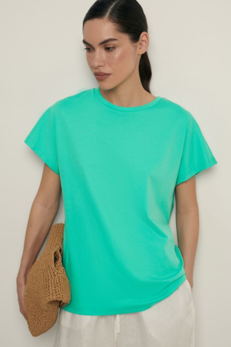 Футболка из мерсеризованного хлопка