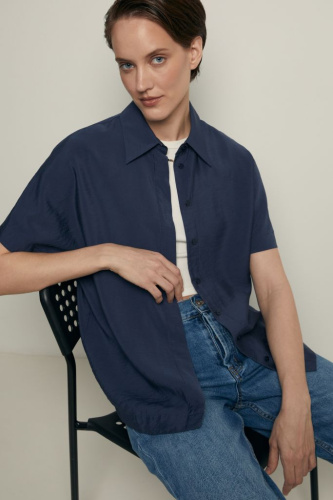 Блузка с коротким рукавом