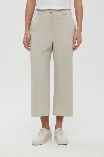 Укороченные брюки прямого кроя