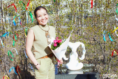 Выставка на открытом воздухе об образе женщины открылась в Якутске / Саина Титова Якутск Якутск Республика Саха (Якутия)