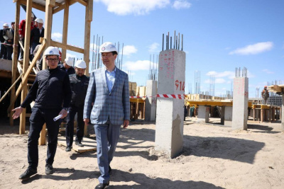 Айсен Николаев сегодня провел объезд Якутска / ЯСИА Якутск Якутск Республика Саха (Якутия)