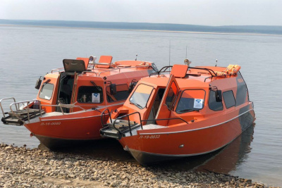 Скоростные катера начали курсировать по маршруту Якутск - Нижний Бестях / ЯСИА   