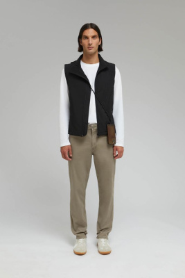 Брюки прямого кроя из хлопка