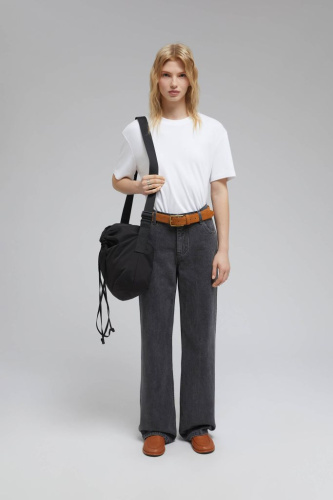 Футболка свободного кроя из хлопка