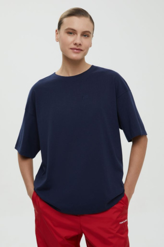 Оверсайз футболка с принтом