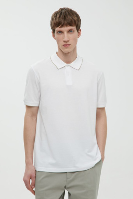 Поло из хлопка свободного кроя