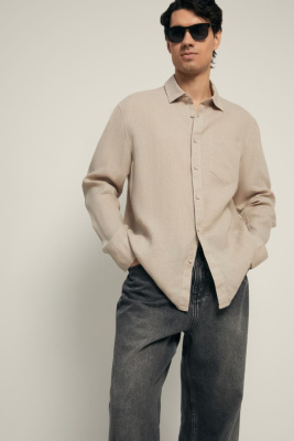 Рубашка изо льна