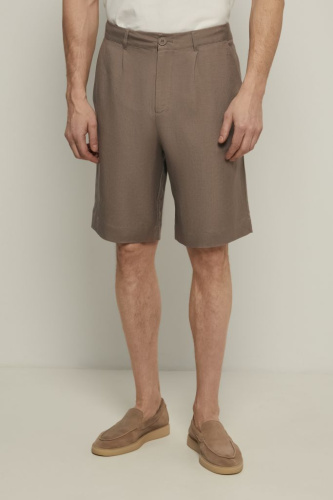 Шорты с добавлением льна