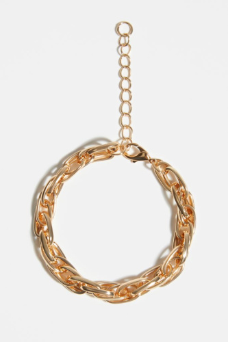 Браслет из крупных звеньев