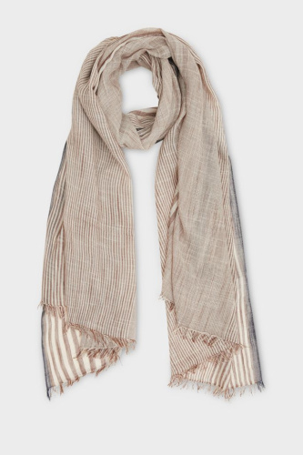 Шарф в полоску из вискозы