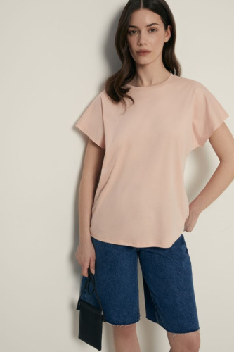 Футболка из мерсеризованного хлопка