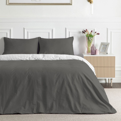 Постельное белье Graphit stripe