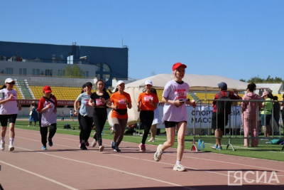 Экозабег «Бегущая Лена» установил рекорд по количеству участников / Дьулустаан Сергеев   