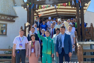 В Якутске зажгли огонь спартакиады учащихся «Спортивные якутяне» / ЯСИА Якутск Якутск Республика Саха (Якутия)