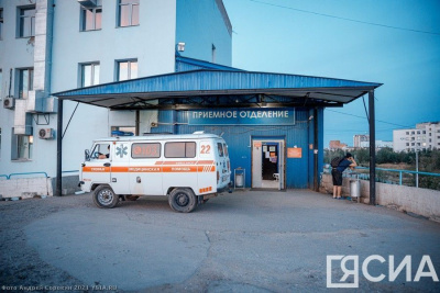 В Якутске мужчина упал с башенного крана / Саина Титова Якутск Якутск Республика Саха (Якутия)