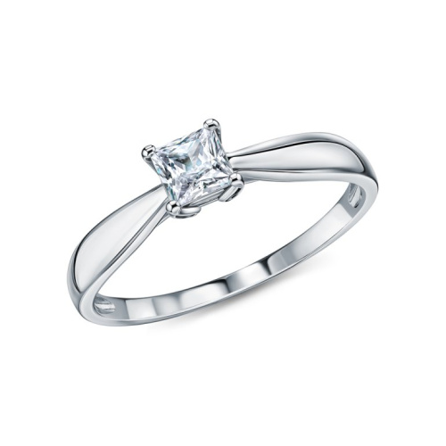 Золотое кольцо с бриллиантами природными