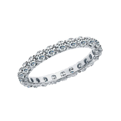 Золотое кольцо с бриллиантами природными