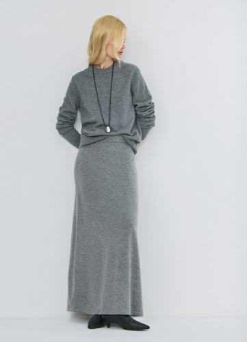 Джемпер из шерсти, Серый