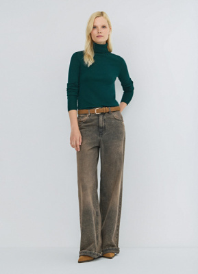 Базовая водолазка, Зеленый