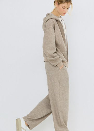 Утеплённые брюки, Бежевый