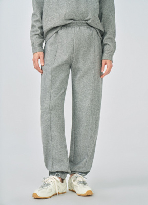 Джоггеры из мягкого трикотажа, Серый