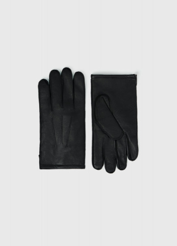 Перчатки из натуральной кожи, Черный
