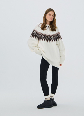 Треггинсы со штрипками, Черный