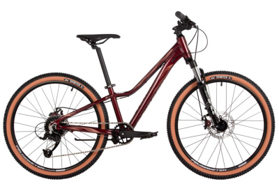 Подростковый велосипед Stinger Laguna 24 JR, год 2025, цвет Красный