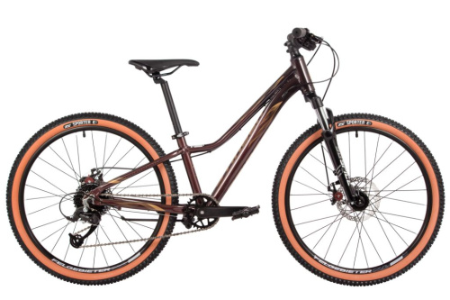 Подростковый велосипед Stinger Laguna 24 JR, год 2025, цвет Фиолетовый