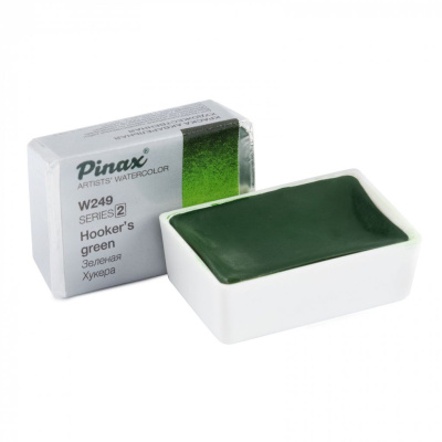 Акварель Pinax кювета 2,5 мл W249 Зеленая Хукера