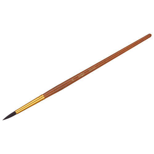 Кисть белка №4 круглая Гамма короткая ручка