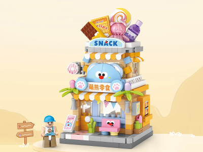 8868_MK Конструктор Магазин снеков