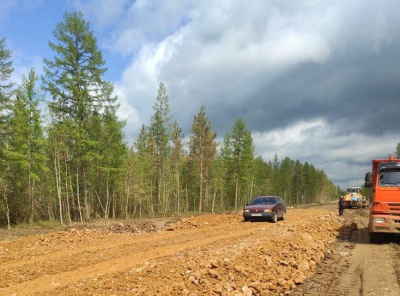 В Якутии на автодороге «Мухтуя» ввели временное ограничение для большегрузов / ЯСИА   Республика Саха (Якутия)