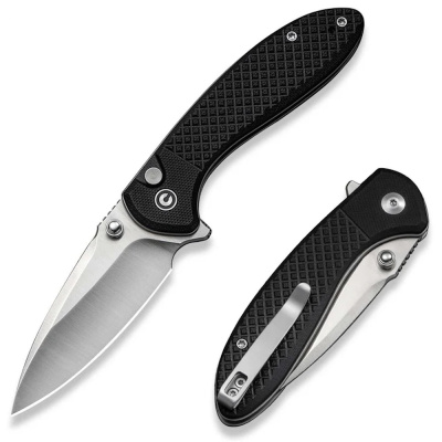 Складной нож CIVIVI Faeger, сталь 14C28N, рукоять G10, черный