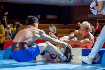 Первая медаль Китая и новые лидеры. В Монголии завершился чемпионат Азии по мас-рестлингу / Дьулустаан Сергеев   