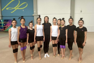 Якутские гимнастки подготовятся к новому сезону со сборной России / ЯСИА   