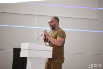 Советник главы ДНР Игорь Кимаковский: «Мы благодарны жителям Якутии за помощь» / Анастасия Филиппова   