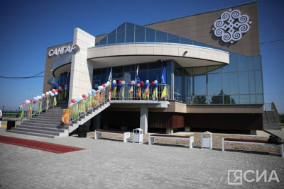 Здание нового аэровокзала открыли в поселке Сангар Кобяйского района / ЯСИА  Кобяйский Республика Саха (Якутия)