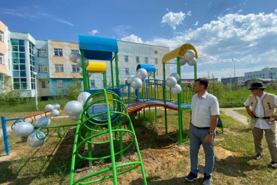 В Якутском детском противотуберкулёзном диспансере установили игровой комплекс / ЯСИА   