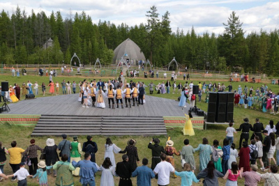 Благодарим за проведенный Ысыах алмазного края /   Мирнинский Республика Саха (Якутия)