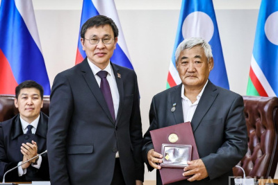 В Якутске представителям национальной печати вручили награды / Анастасия Филиппова Якутск Якутск Республика Саха (Якутия)