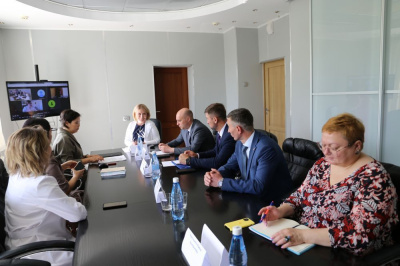 Зампред правительства Ольга Балабкина осмотрела объекты здравоохранения /    